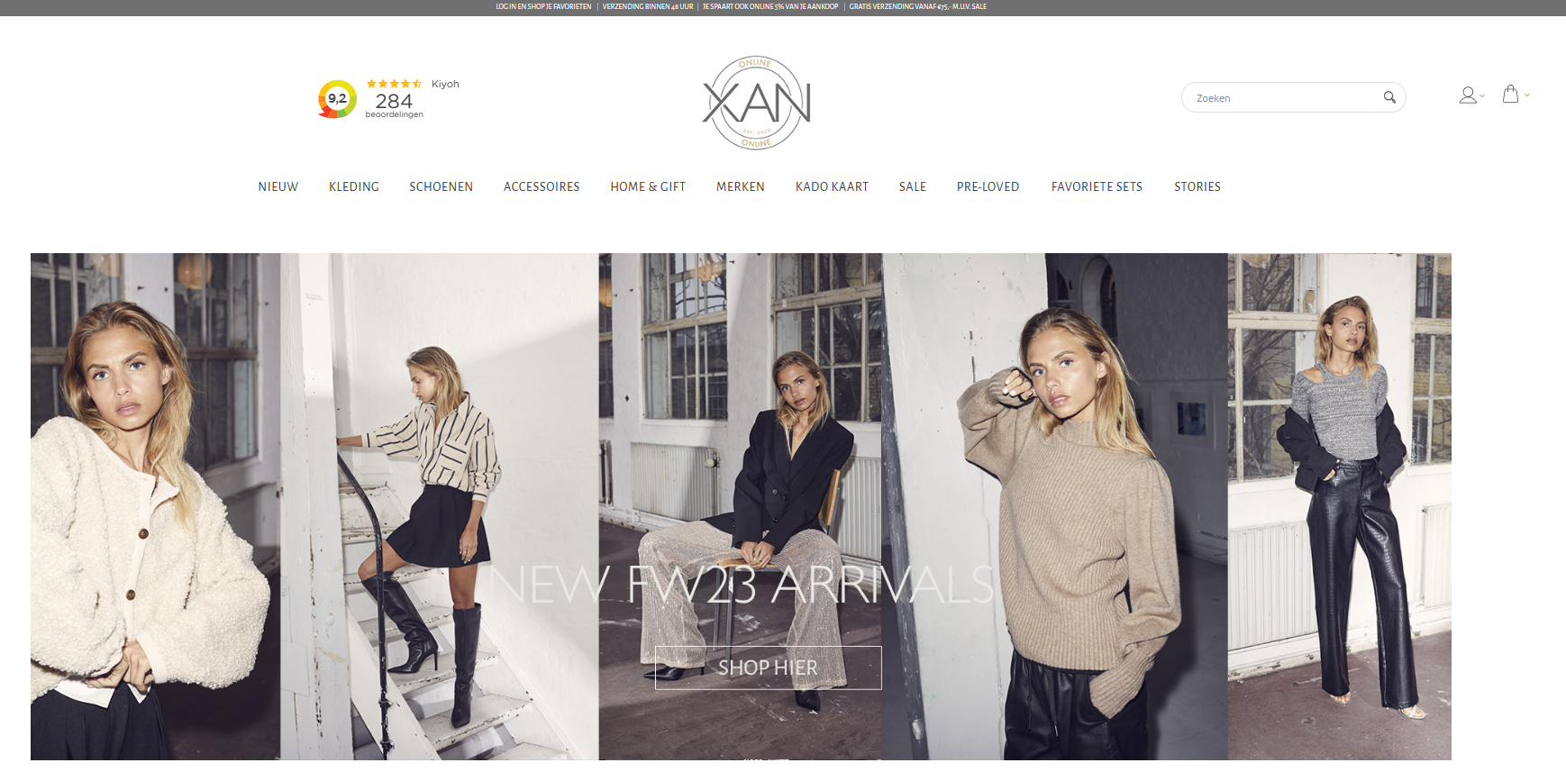 Xan woman webshop